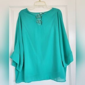 Cato Women's green blouse size small